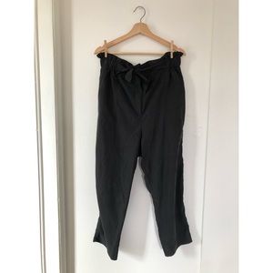 High Waist Paperbag Pants
